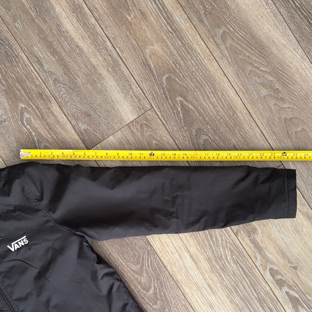 Vans Black Long Hooded Jacket - Picture 11 of 11